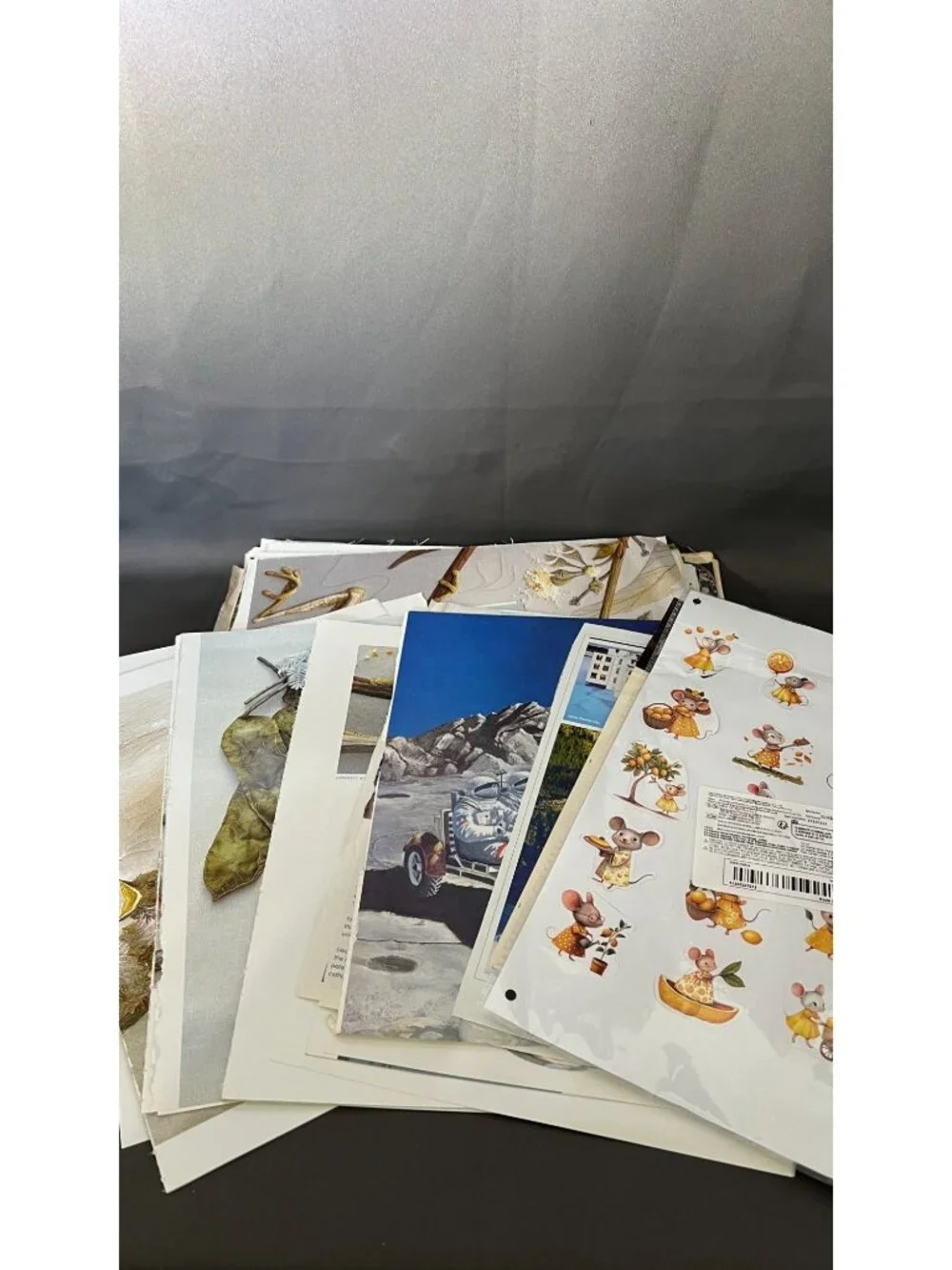 Vintage Ephemera Lot For Scrapbooking Journaling & Crafts